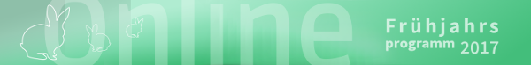 Frühjahrsprogramm Online Seminare