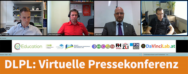 Bild: Screenshot der Virtuellen Pressekonferenz