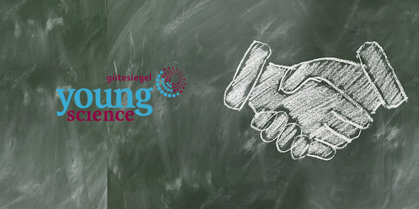 Bild: Logo Young Science G&uuml;tesiegel, Pixabay CC0