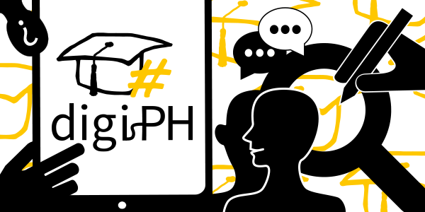 Logo und Grafik: Lene Kieberl/Virtuelle PH, CC-BY