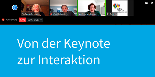 Bild: Screenshot Auftaktveranstaltung digiPH2, cc-by Virtuelle PH