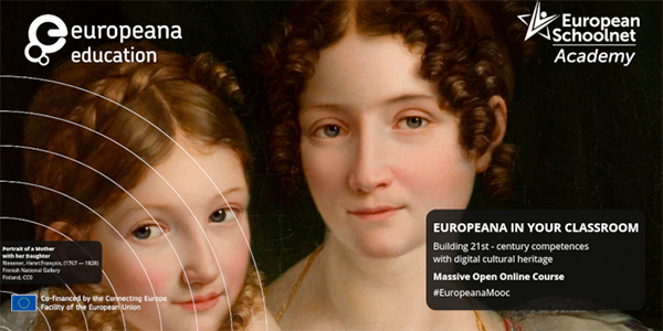 Bild: (c) EuropeanaMOOC, http://www.eun.org/europeana-mooc-rerun-promo-pack-2020-en