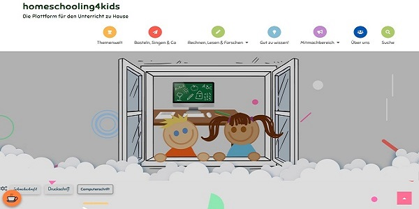 Bild: Screenshot homeschooling4kids.at