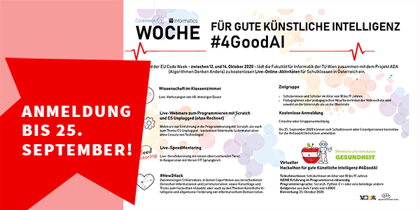Bild: Detail Flyer CodeWeek/TU Wien Informatics, bearbeitet Virtuelle PH
