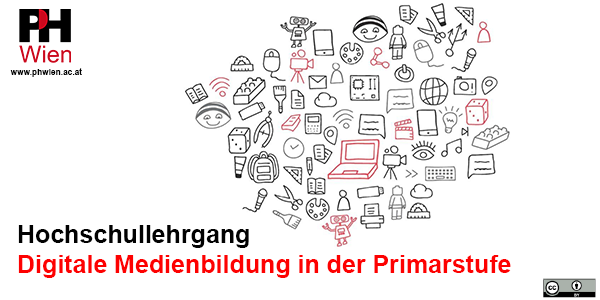 © Katharina Mittlböck & Caroline Grabensteiner, ZLI PH Wien | Logo © PH Wien